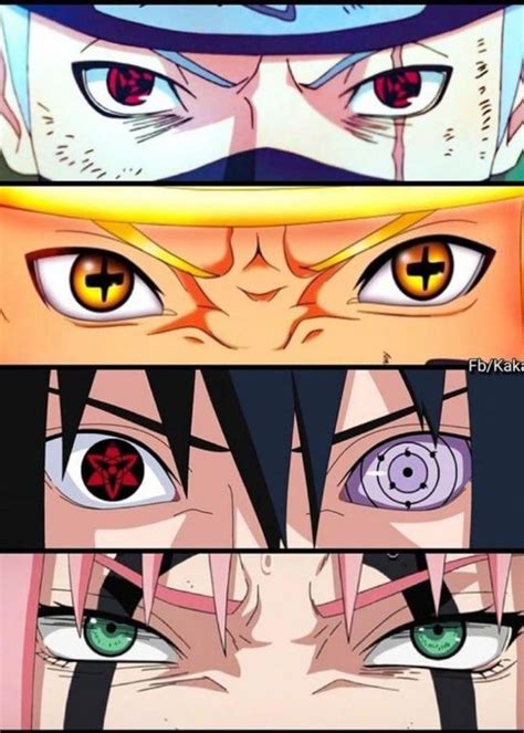 eyes in naruto|More.